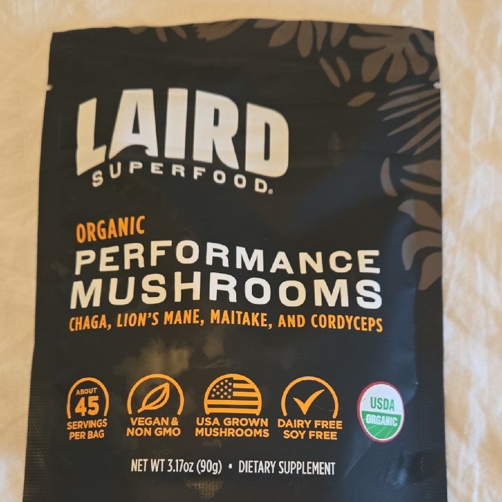 Laird Superfood Organic Performance Mushrooms